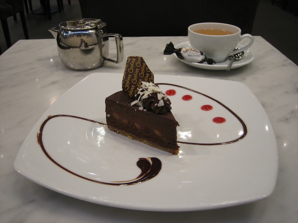 [photo cheesecake Guylian Belgian Chocolate Cafe]